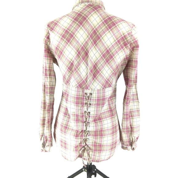 Maurices Womens Western Blouse Sz M - Picture 3 of 11